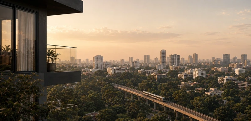 Bangalore micro-market location analysis, connectivity, and social infrastructure evaluation