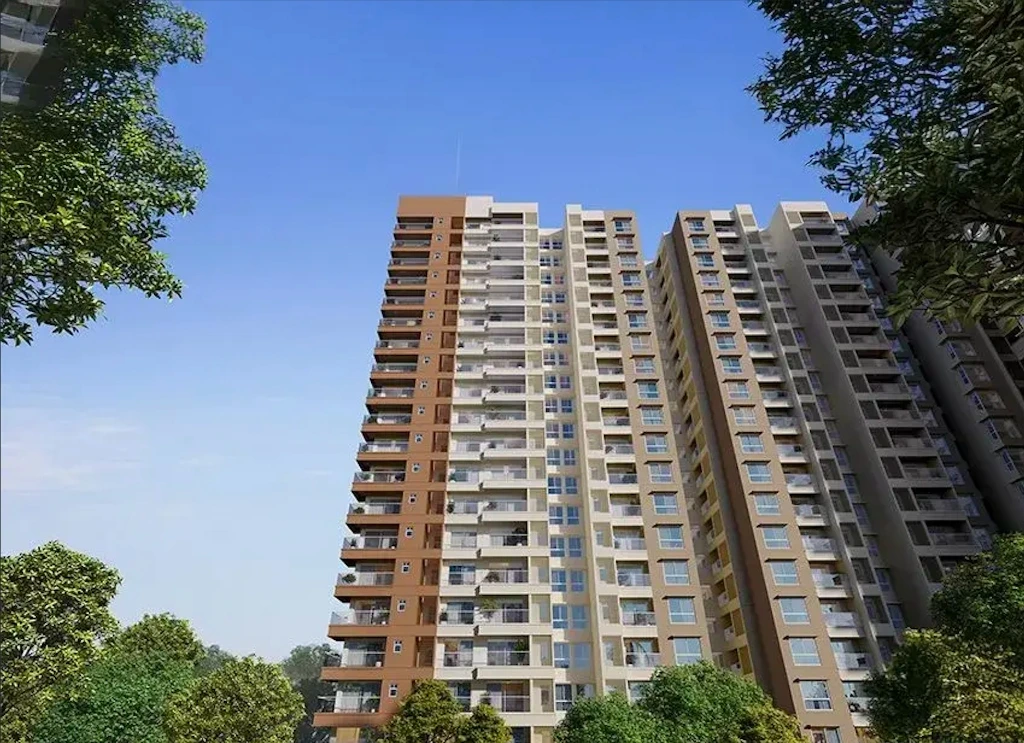 Tower Facade & Greenery View