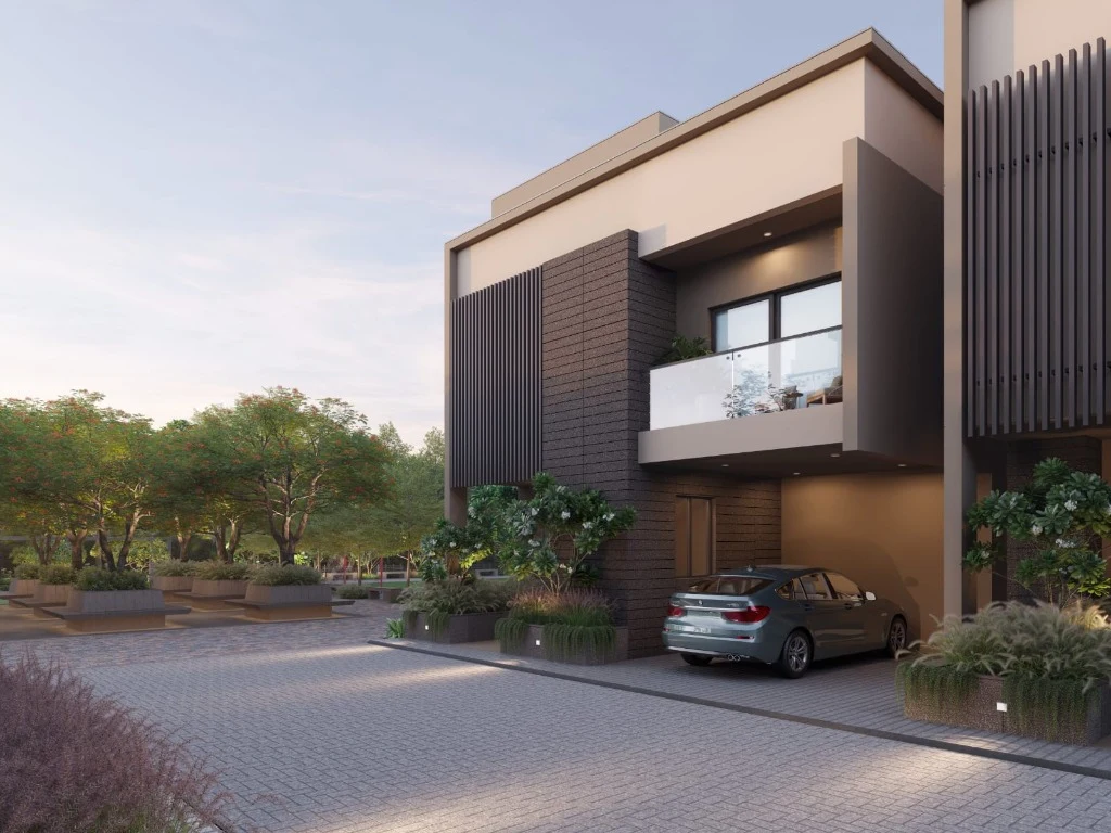 Riviera Uno Main Villa Exterior Render