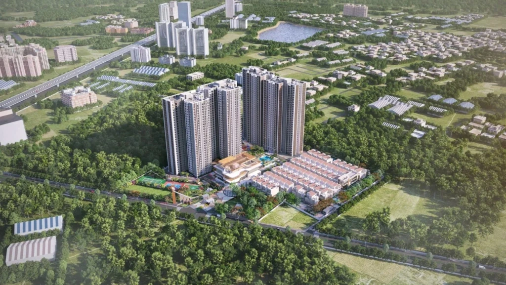 Wide Masterplan Aerial View